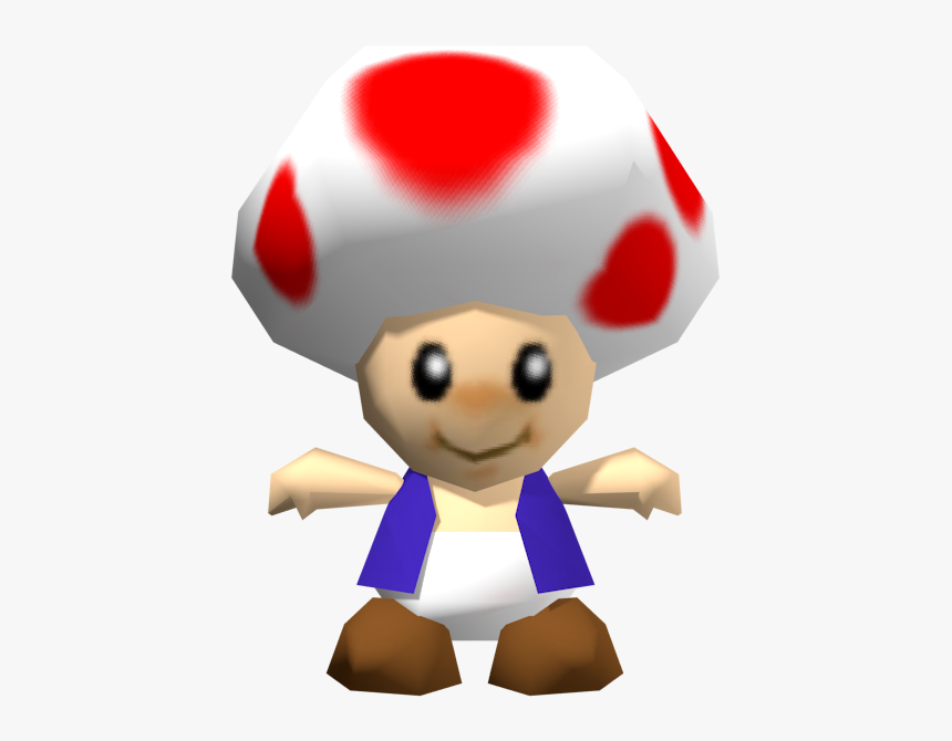 Download Zip Archive - Mario 64 Toad Png, Transparent Png - kindpng.