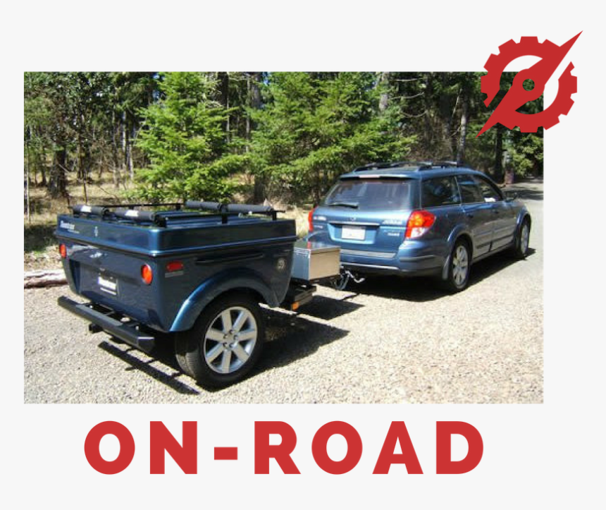 Tentrax On-road Lightweight Camper Trailer For Cars - Subaru Xv Cargo Trailer, HD Png Download, Free Download