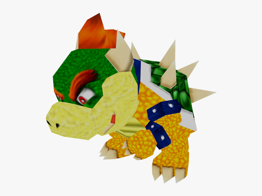 Download Zip Archive - Bowser Mario 64 Ds, HD Png Download, Free Download