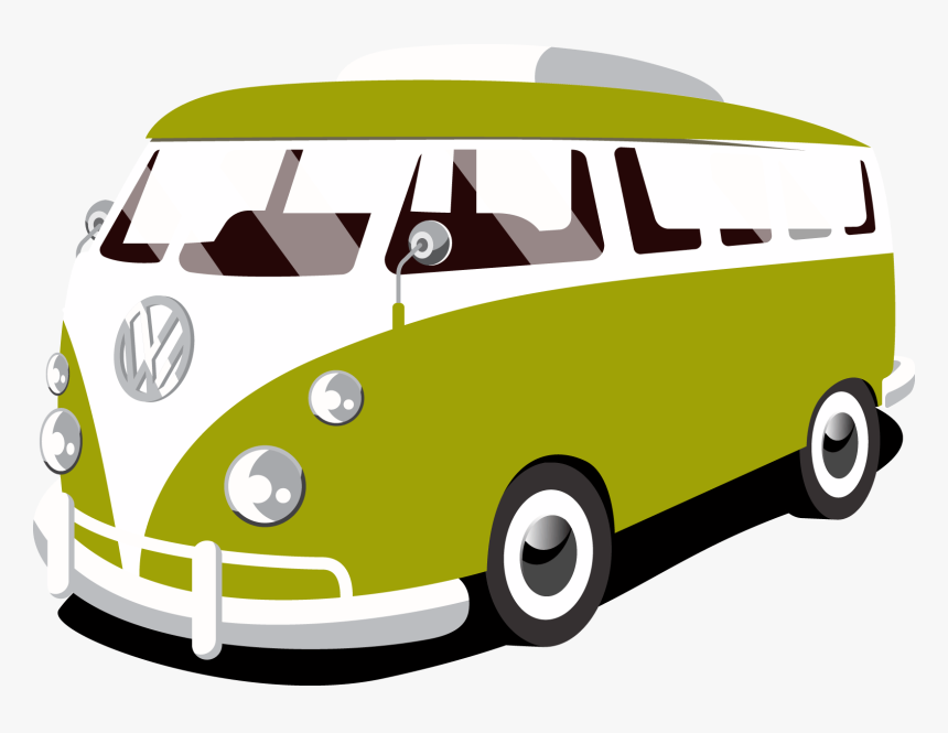 Greencamper Vw Camper Van Clip Art - Camper Van Clip Art, HD Png Download, Free Download