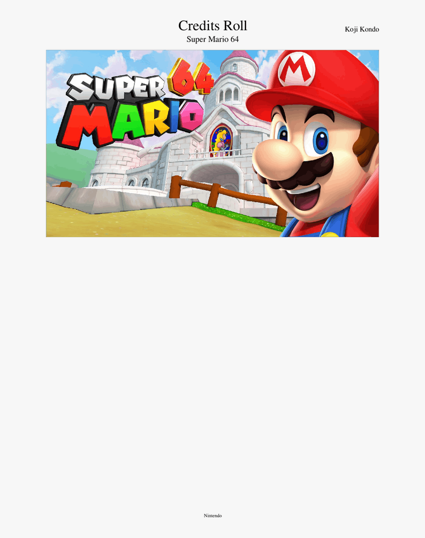 Super Mario 64 Full Hd, HD Png Download, Free Download
