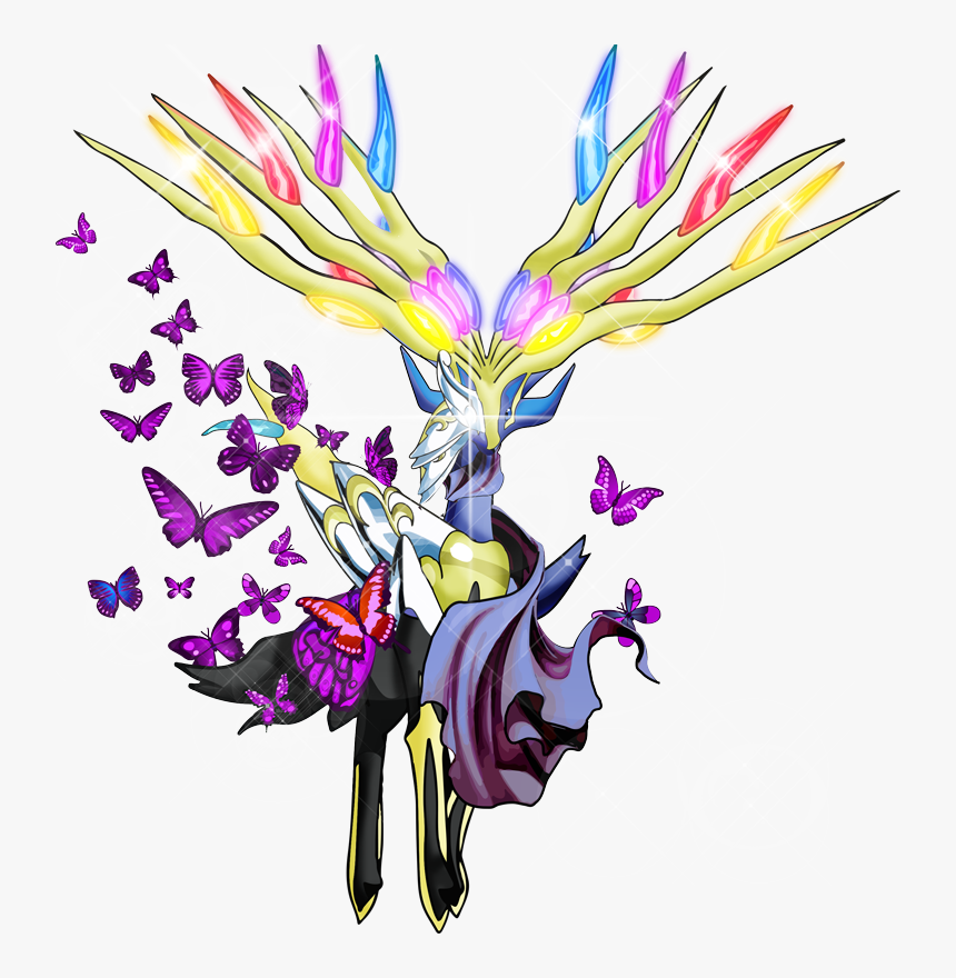 Mega Xerneas Pokemon Xerneas, HD Png Download, Free Download