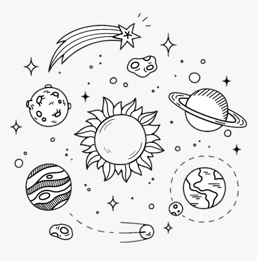 Space Drawings, HD Png Download, Free Download