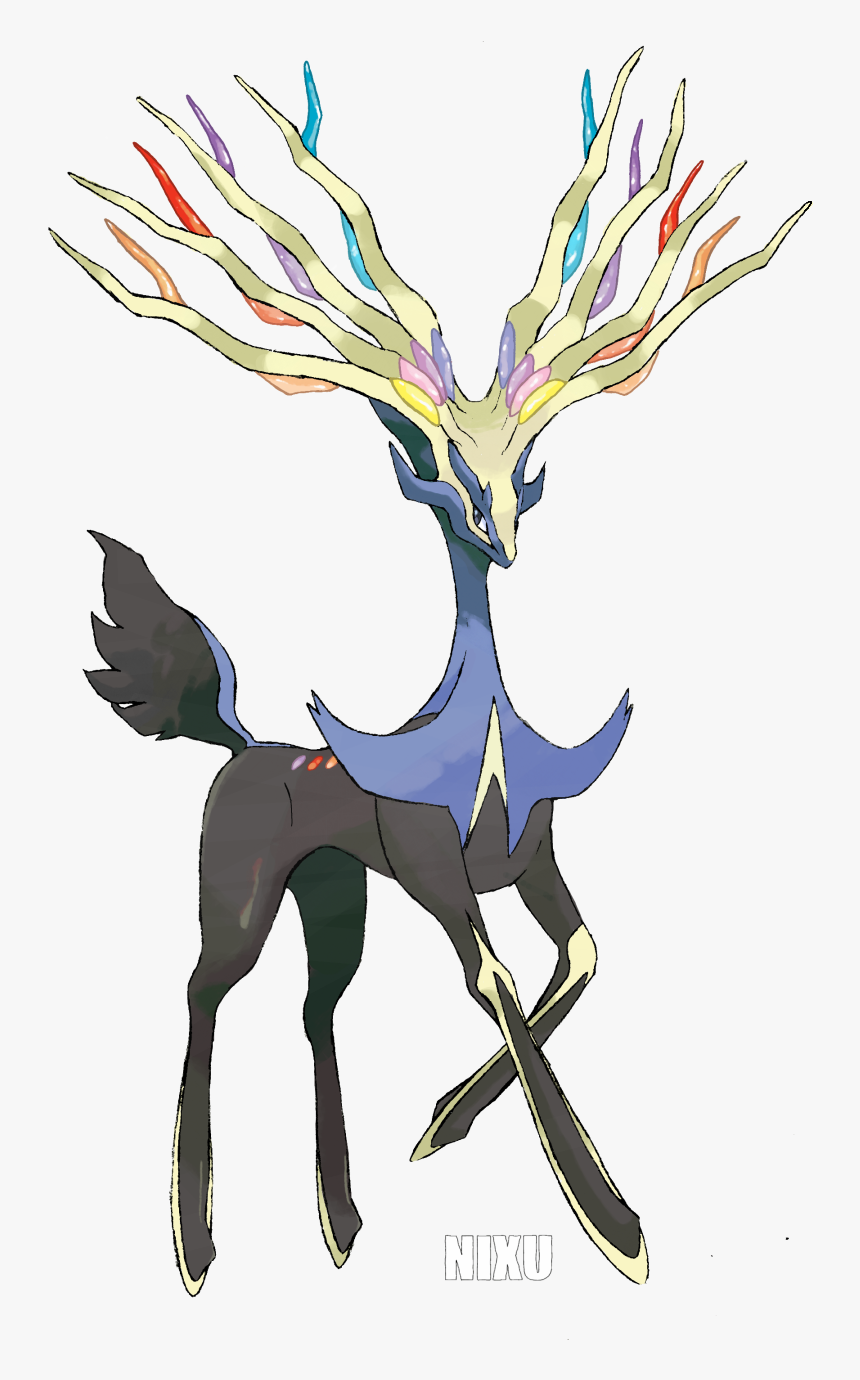 Xerneas Pokemon Png , Png Download - Pokemon Xerneas Jpg, Transparent Png, Free Download