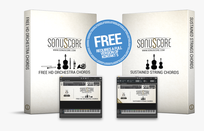 Sonuscore Sustained String Chords, HD Png Download, Free Download