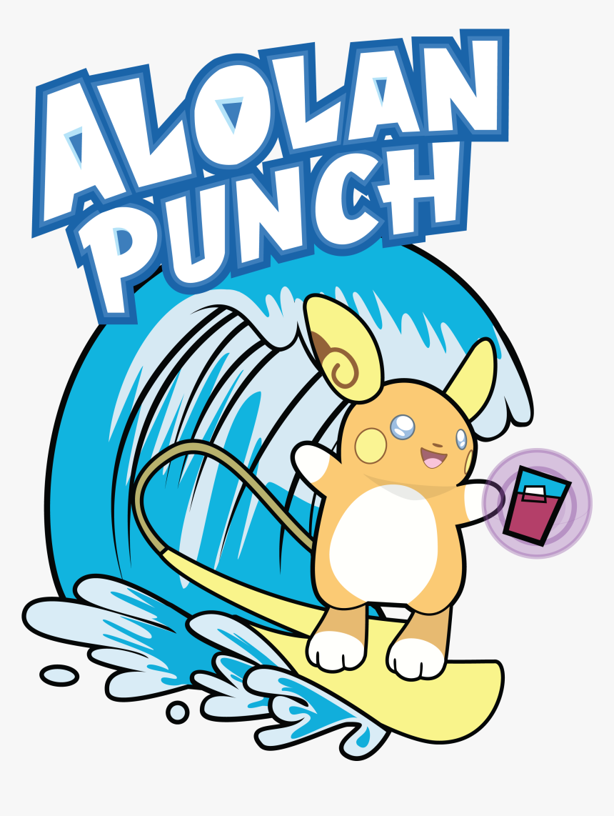 Alolan Punch Pokémon Sun And Moon T-shirt Text Clip, HD Png Download, Free Download