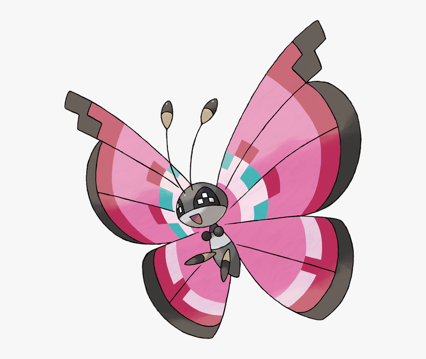 Vivillon Pokemon, HD Png Download, Free Download