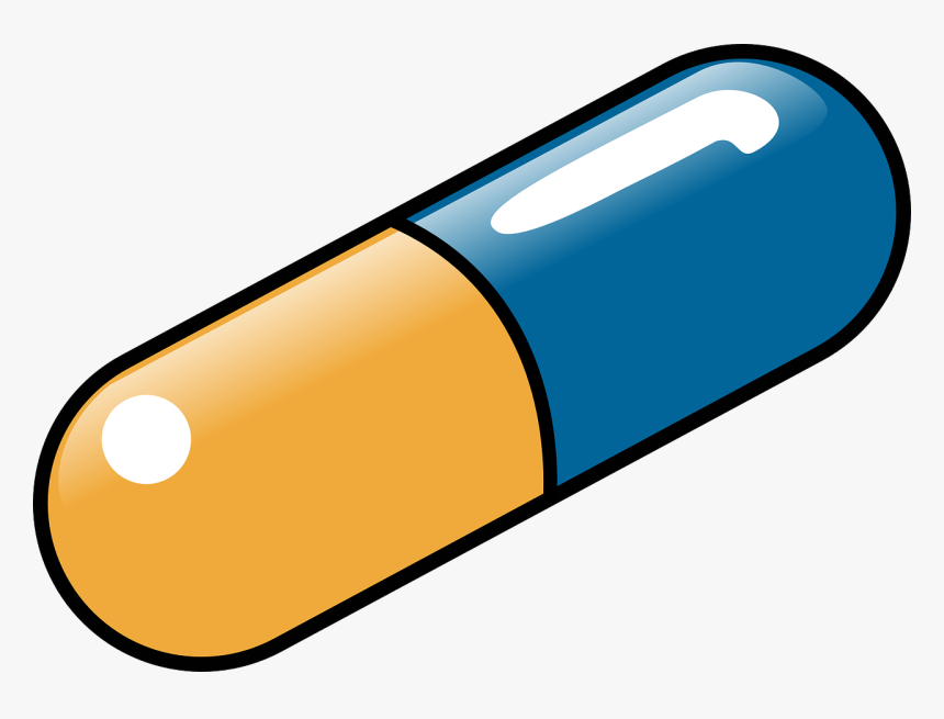 Pill, Drug, Medicine, Medication, Capsule - Drug Clipart, HD Png Download, Free Download