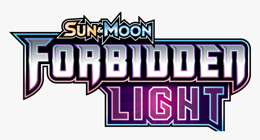 Pokemon Tcg Sun & Moon Forbidden Light Expansion Out - Logo Pokemon Sets Sun And Moon, HD Png Download, Free Download