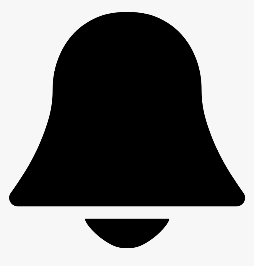 Bell Icon Small - Sino De Notificação Png Preto, Transparent Png, Free Download