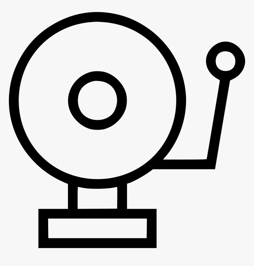 School Bell Ring Alarm Alert - School Bell, HD Png Download, Free Download