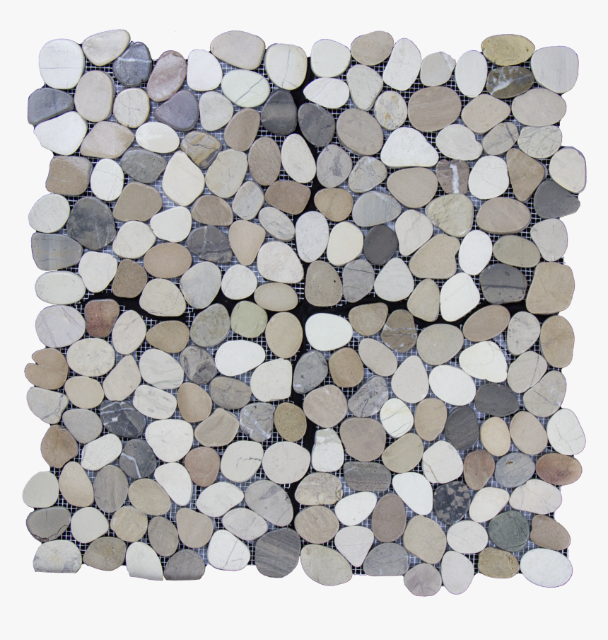 Cafe Indonesian Pebble Mosaic - Floor, HD Png Download, Free Download