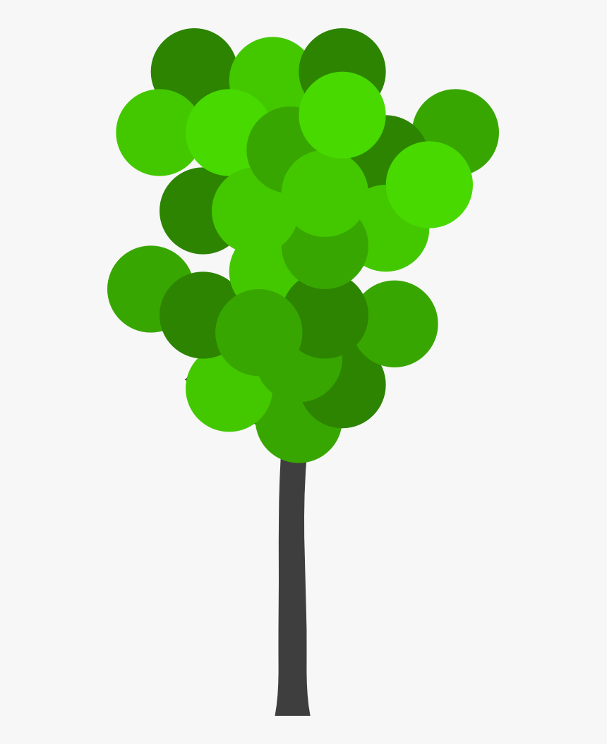 Circle Tree 2 555px - Cartoon Small Tree Png, Transparent Png, Free Download