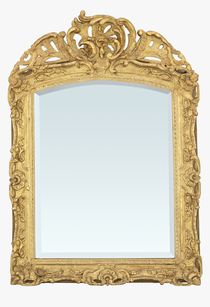 Louis Xv-period Gilt Mirror - Mirror, HD Png Download, Free Download