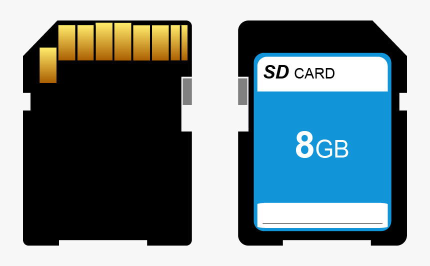 Secure Digital, Sd Card Png - Sd Card Icon Png, Transparent Png, Free Download