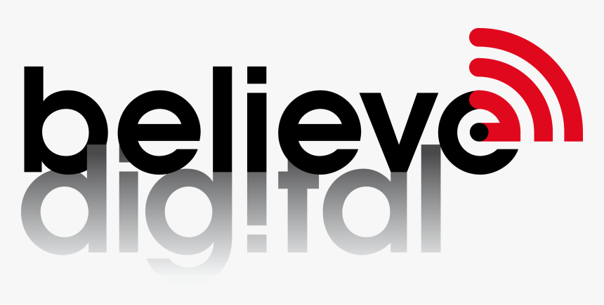 Believe Digital 1 Clear Background - Believe Digital, HD Png Download, Free Download