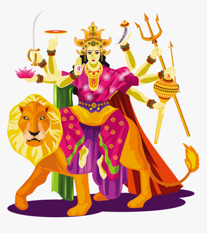 Goddess Durga Png, Transparent Png, Free Download