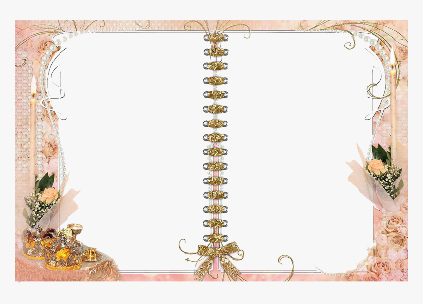 Free Png Wedding Borders - Book Frames And Borders, Transparent Png, Free Download