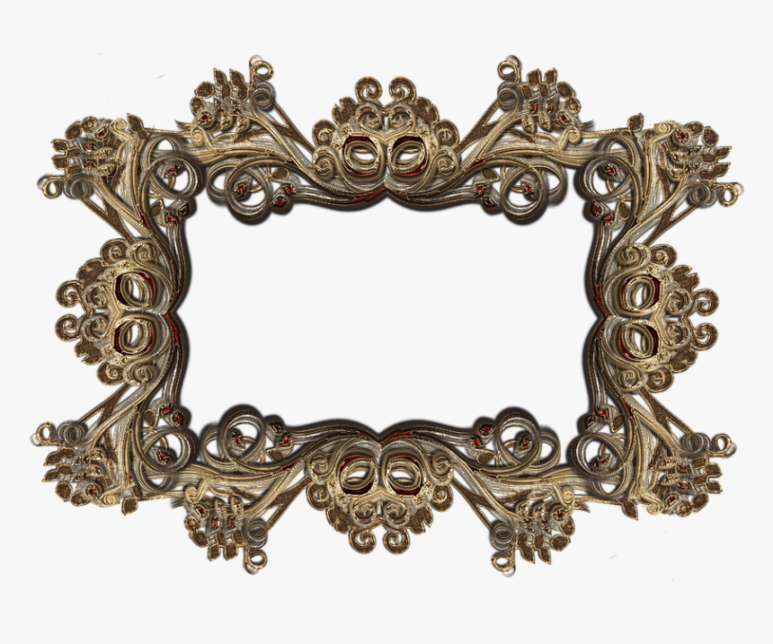 Frame, Transparent Background, Ornament, Design, Frames - Picture Frame, HD Png Download, Free Download