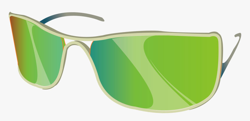 Vector Goggles Sunglasses Png Download Free Clipart - Green Goggles Vector Png, Transparent Png, Free Download