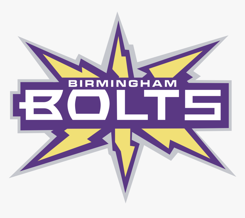 Birmingham Bolts Logo Png Transparent - Birmingham Thunderbolts, Png Download, Free Download