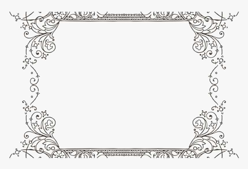 Transparent Decorative Frame Clipart - Frames For Google Slides, HD Png Download, Free Download