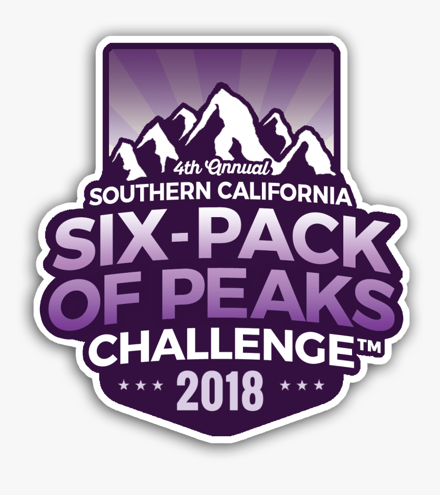2018 Socal Six-pack Of Peaks Challenge, HD Png Download, Free Download