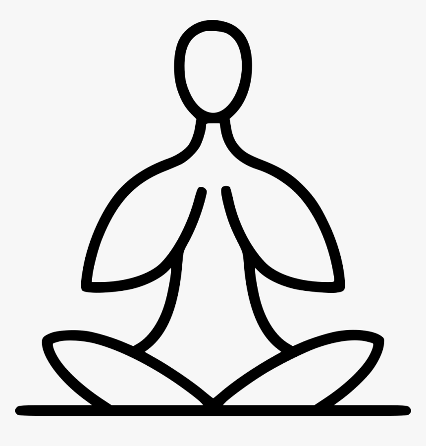 Yoga Icon Vector Png, Transparent Png, Free Download