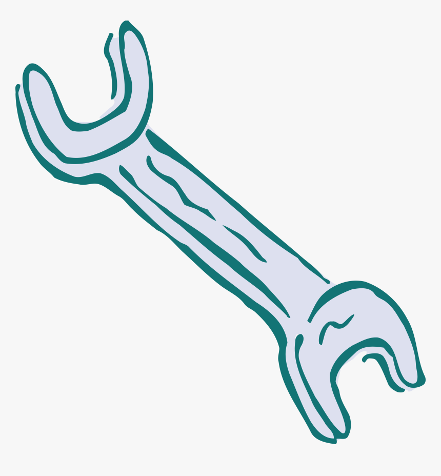 Roughly Drawn Spanner - Baground Kunci Ring Png Vector, Transparent Png, Free Download