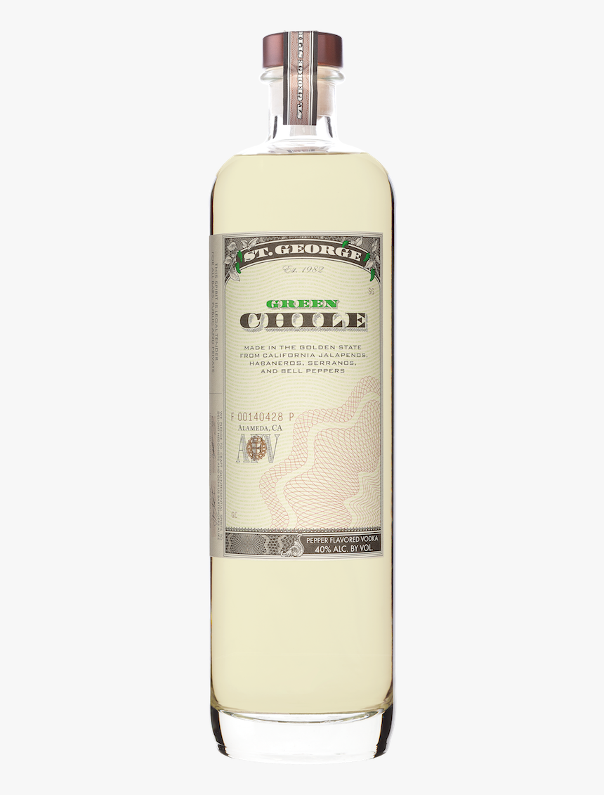 St George Green Chili Vodka, HD Png Download, Free Download