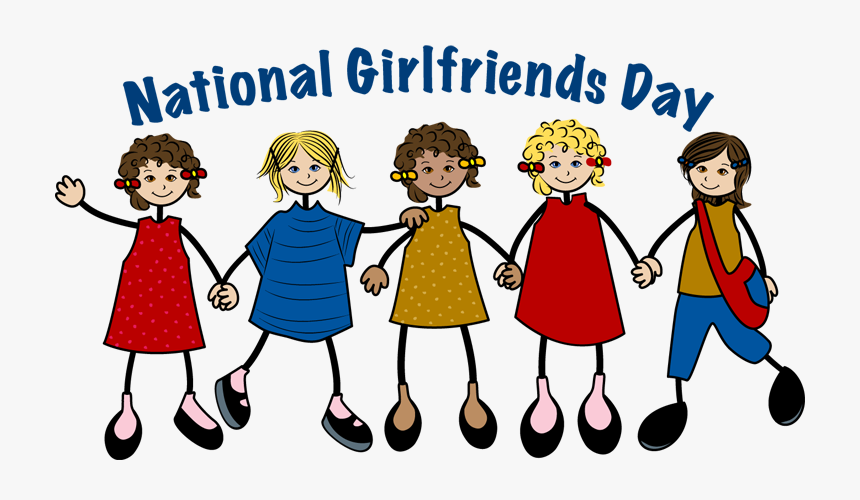 Transparent Friends Png - National Girlfriend Day 2017, Png Download, Free Download