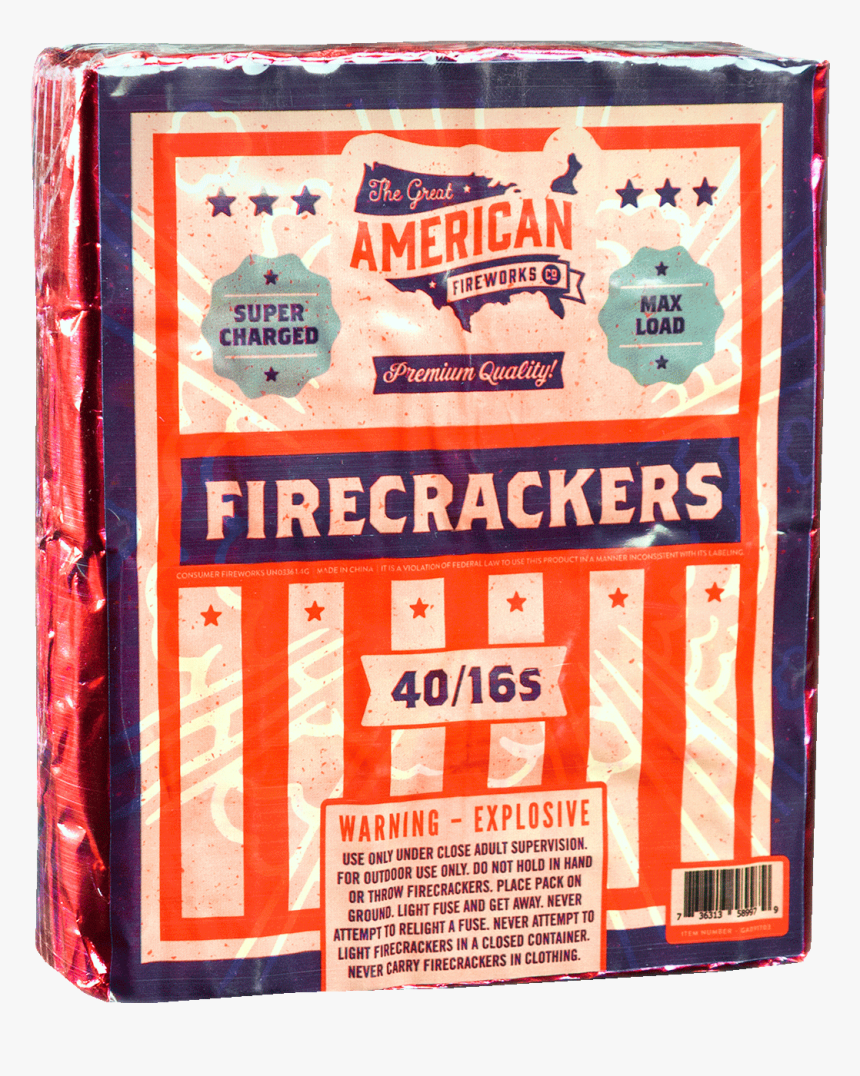 Firecrackers Half Brick - Great American Fireworks Co Adresse, HD Png Download, Free Download