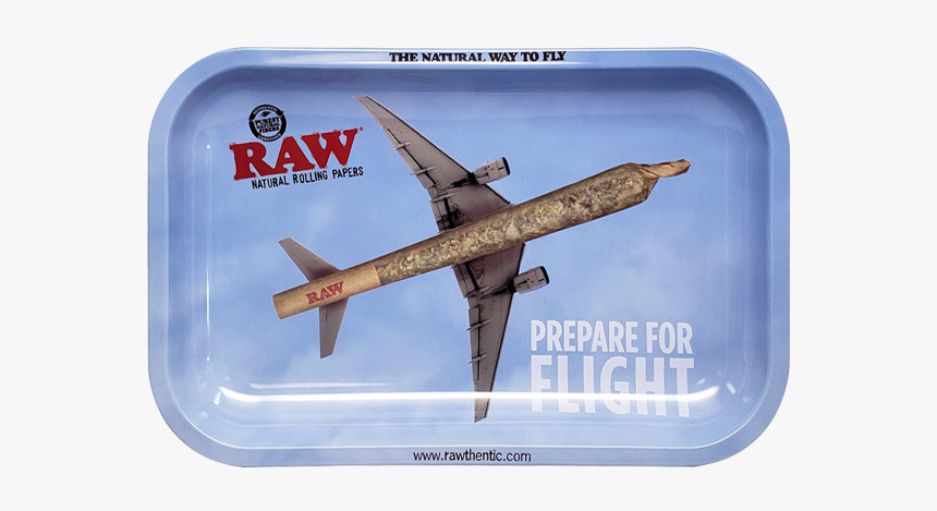 Raw Prepare For Flight Tray - Large Raw Rolling Tray, HD Png Download, Free Download