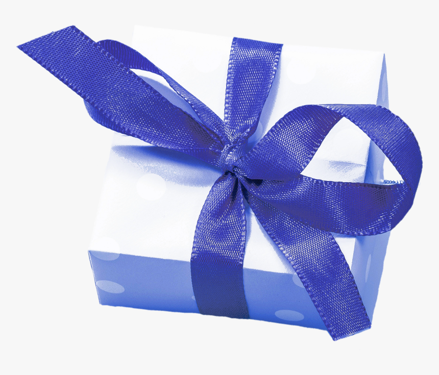 Blue Christmas Gifts Png, Transparent Png, Free Download