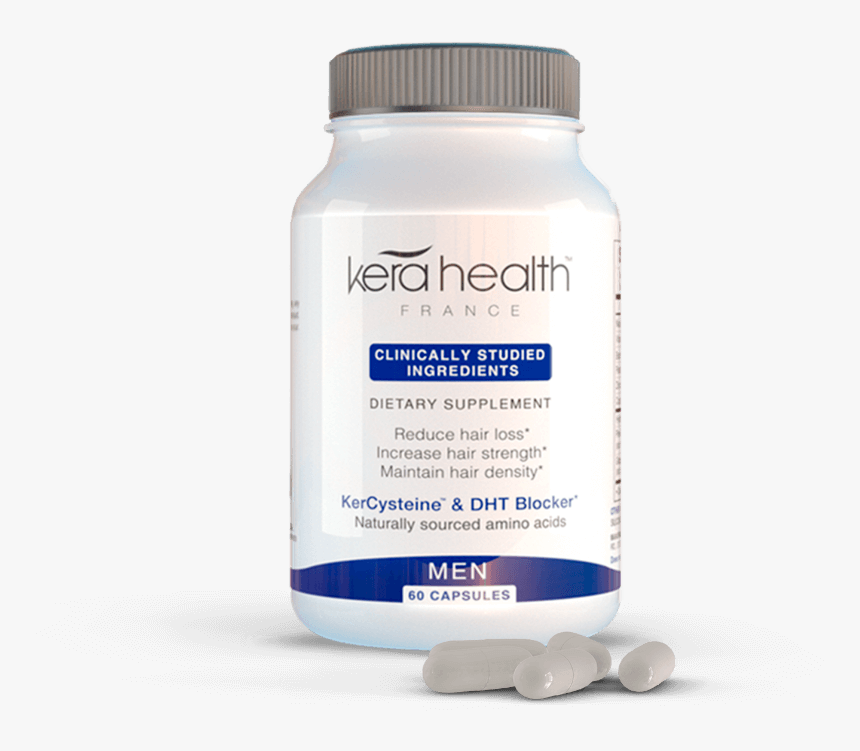 Kerahealth Men - 1 Month - Bottle, HD Png Download, Free Download