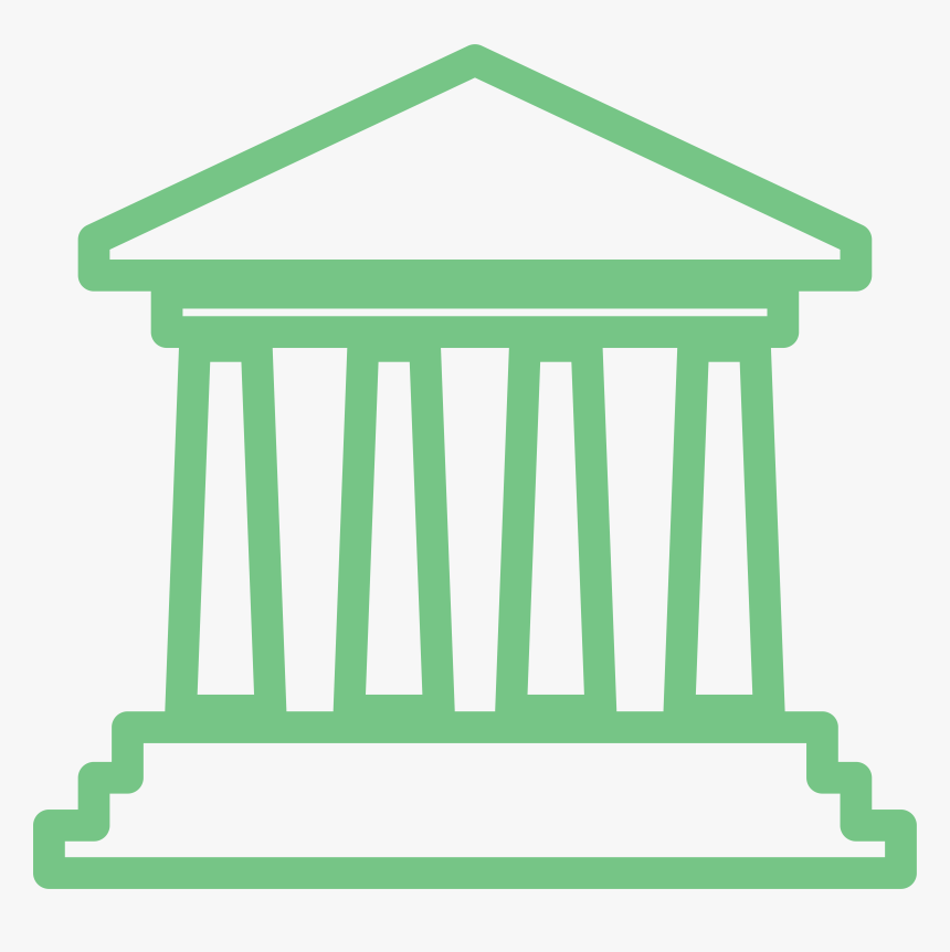 Roman Temple - Government Icon Png, Transparent Png, Free Download