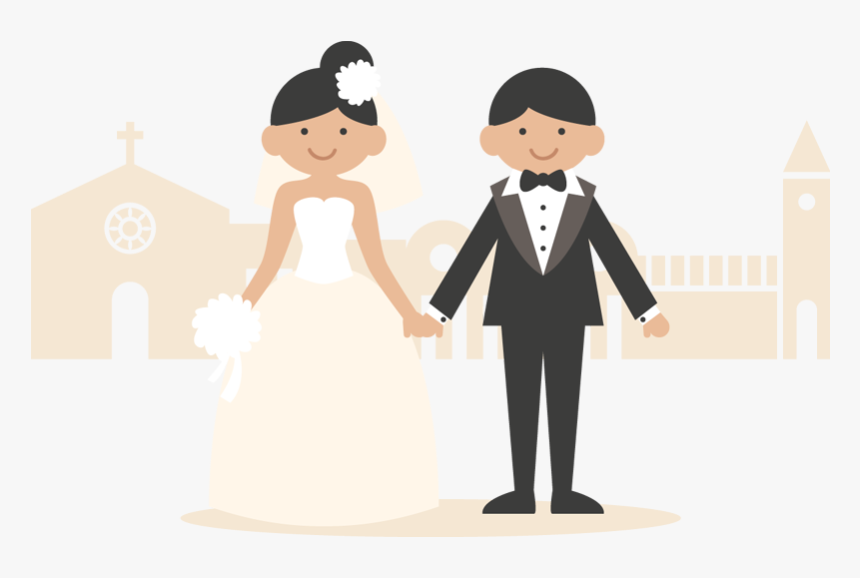 Wedding Couple Png - Wedding Invitation Video For Whatsapp, Transparent Png, Free Download