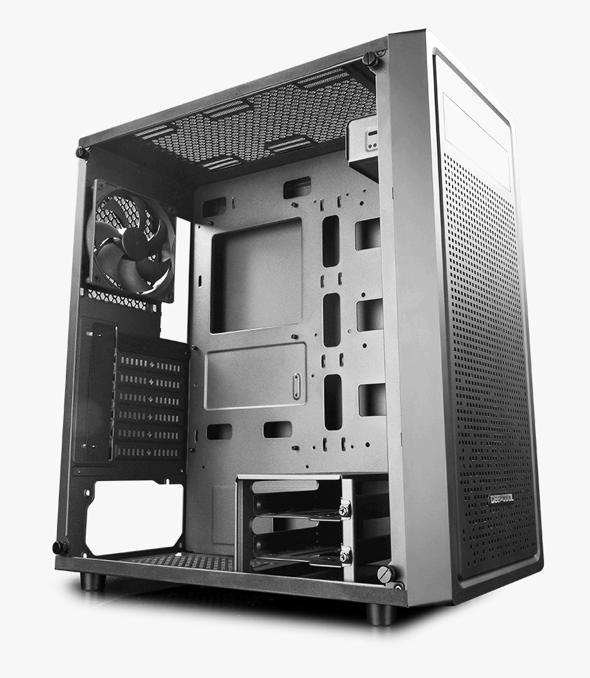 Deepcool E Shield Atx Mid Tower Case, HD Png Download, Free Download