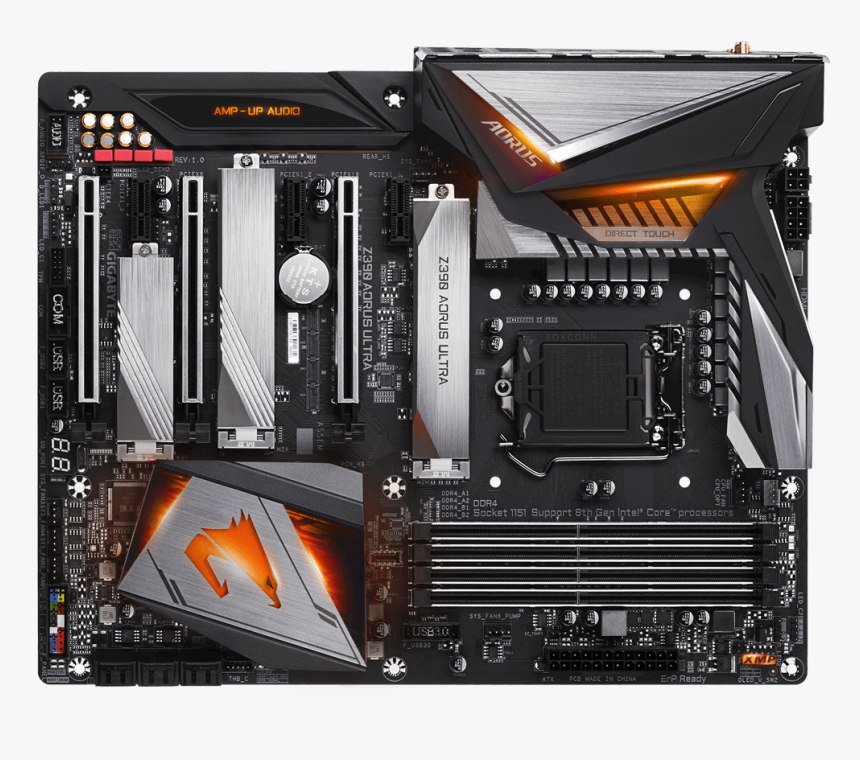 Gigabyte Z390 Aorus Ultra, HD Png Download, Free Download