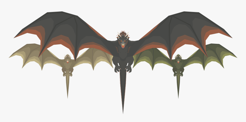 Dragons Game Of Thrones Transparent , Png Download - Dragões Game Of Thrones Png, Png Download, Free Download