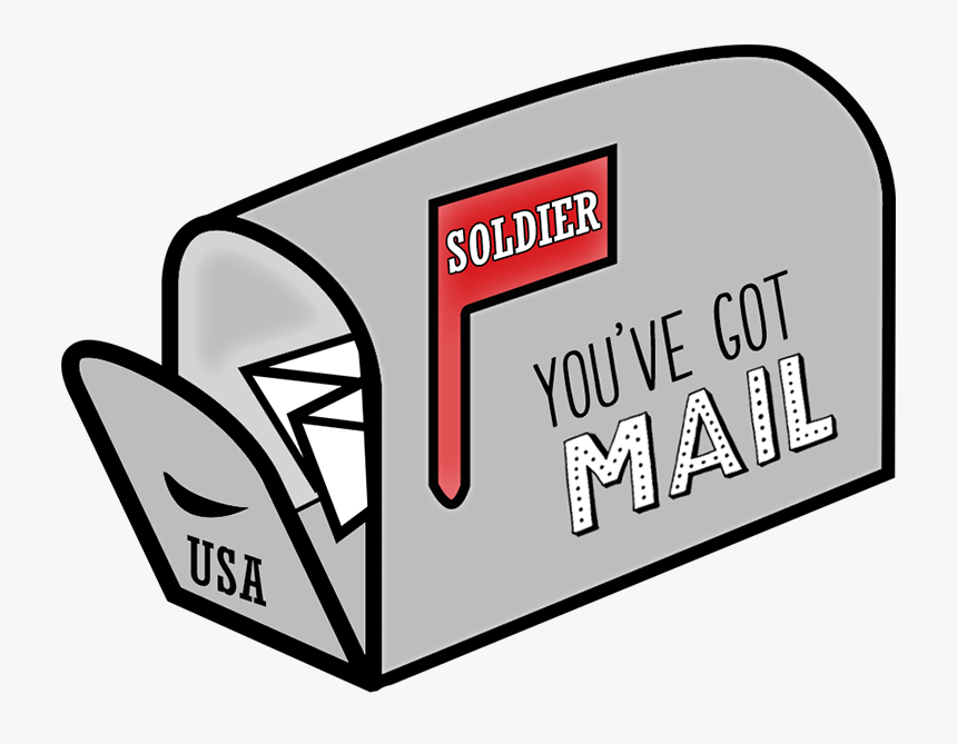 Letter Box Clipart Black And White, HD Png Download, Free Download