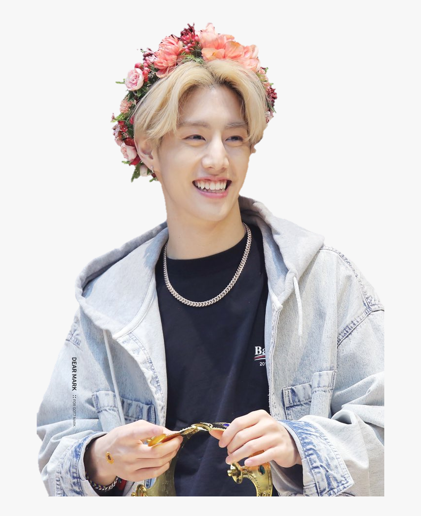 Tradition - Got7 Mark With Flower Crown, HD Png Download, Free Download