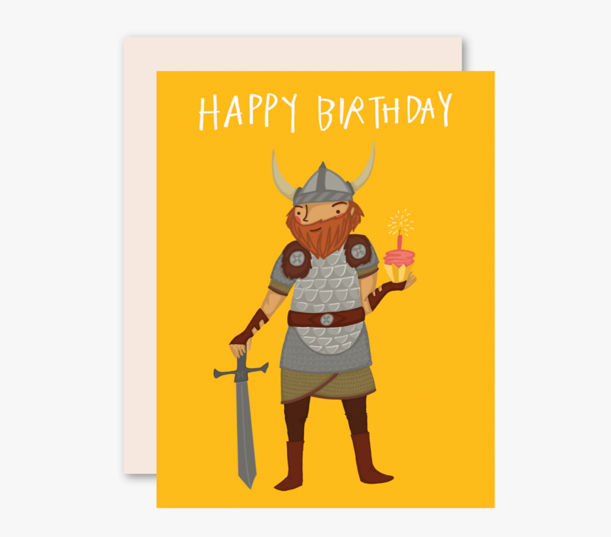 Happy Birthday Viking Drinking, HD Png Download, Free Download
