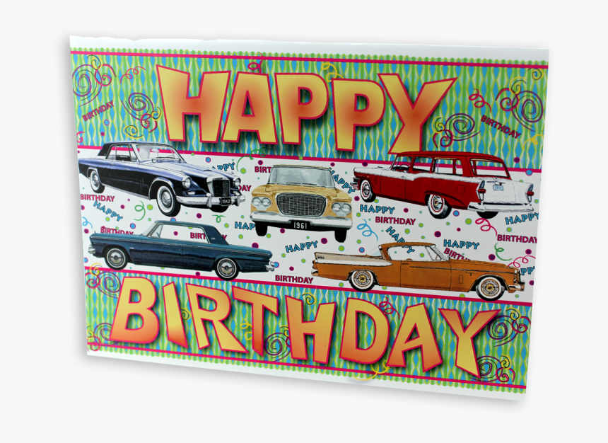 Birthday Hawk/lark Card - Happy Birthday Demolition Derby, HD Png Download, Free Download