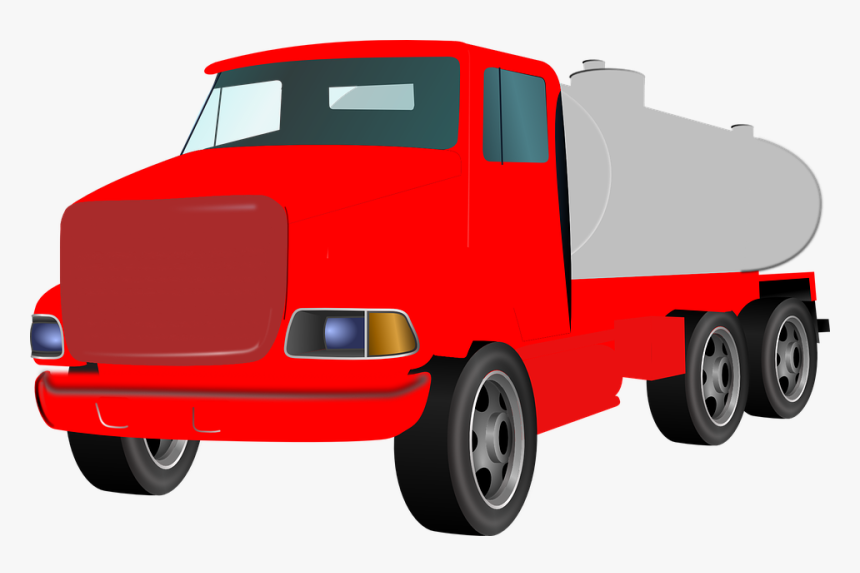 Truck, Lorry, Vehicle, Transport, Transportation, Cargo - Septic Truck Clip Art, HD Png Download, Free Download