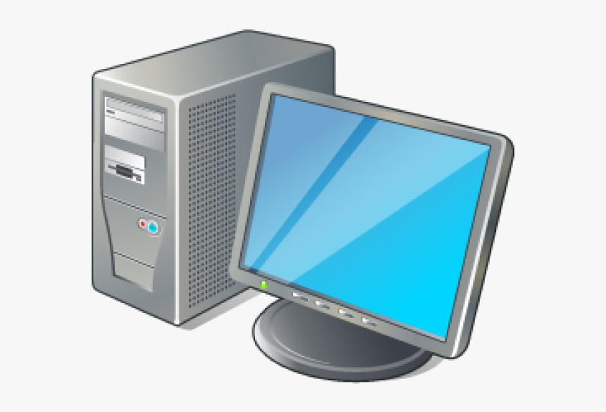 Computer Png Free Download - Office Computer Icon, Transparent Png, Free Download