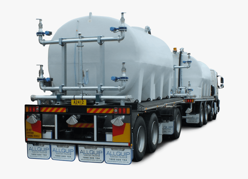 Water Truck And Dog - Trailer Truck, HD Png Download, Free Download