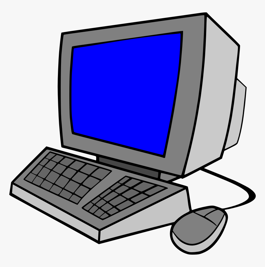 Laptop,display Device,computer - Clip Art Images Of Computer, HD Png Download, Free Download