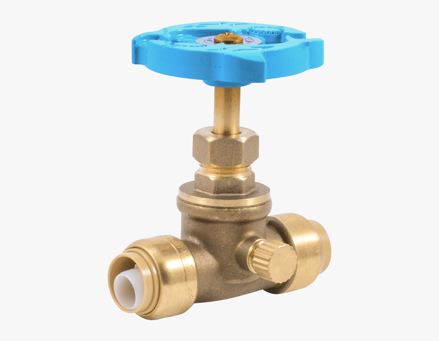Water Shut Off Valves With Drain, HD Png Download, Free Download