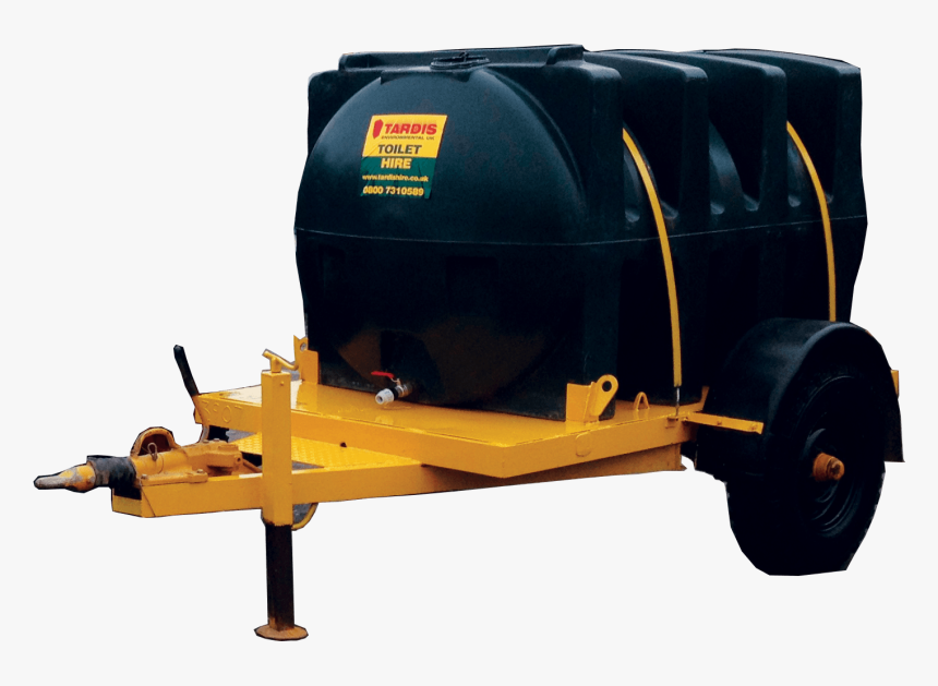 2000 Litre Towable Clean Bowser - Electric Generator, HD Png Download, Free Download